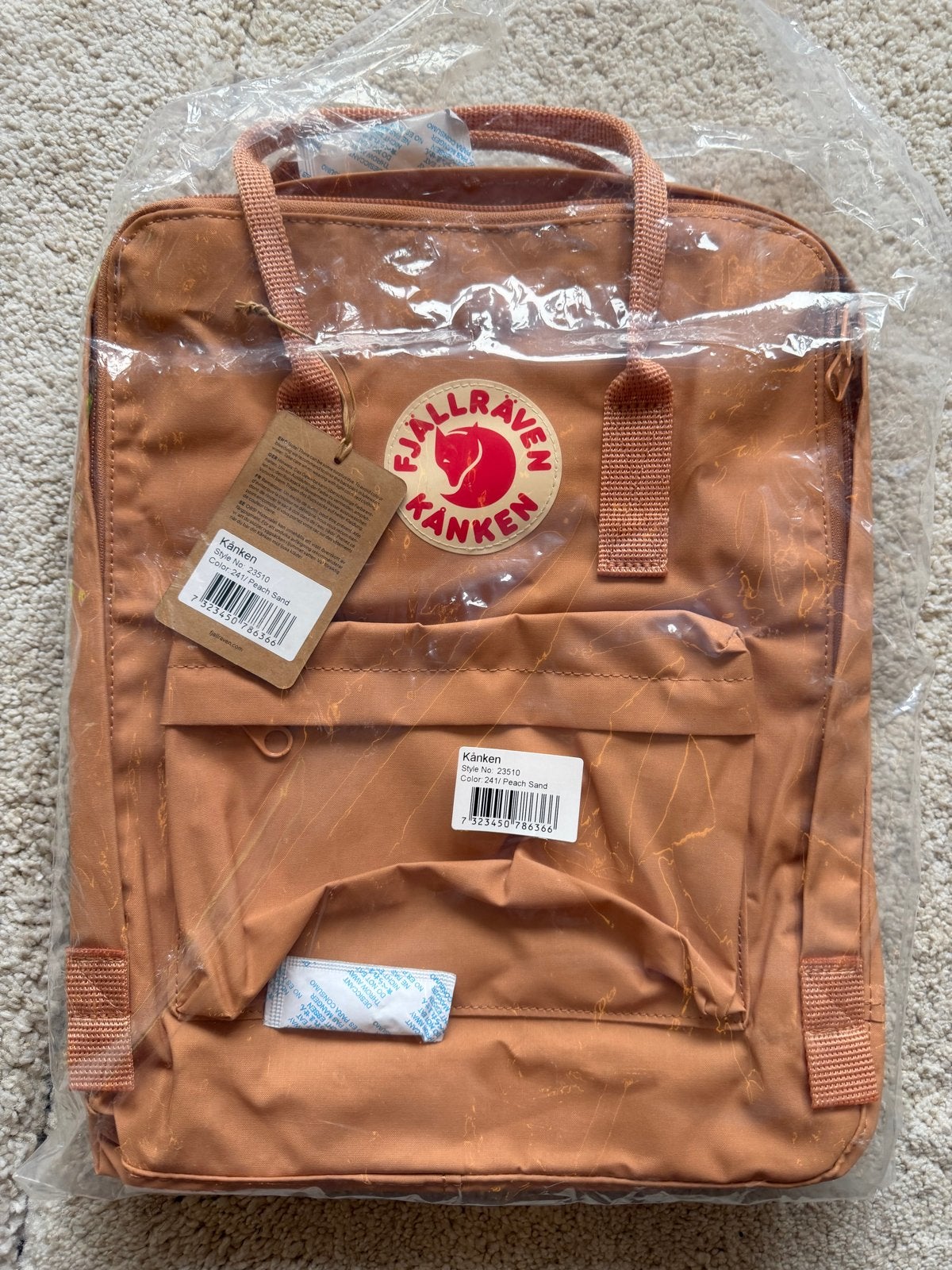 Fjällräven Kånken Rugzak - Peach Sand (Nieuw), Overige merken, 25 tot 40 cm, Nieuw, Ophalen of Verzenden