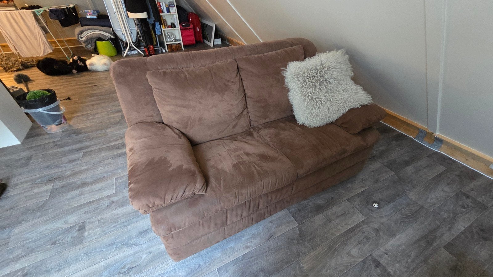 2 zits bank Natuzzi, Ophalen of Verzenden, Zo goed als nieuw, Stof