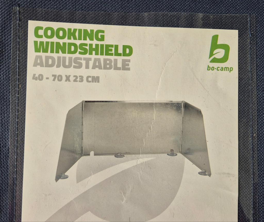 Bo-camp windscherm voor koken, Ophalen