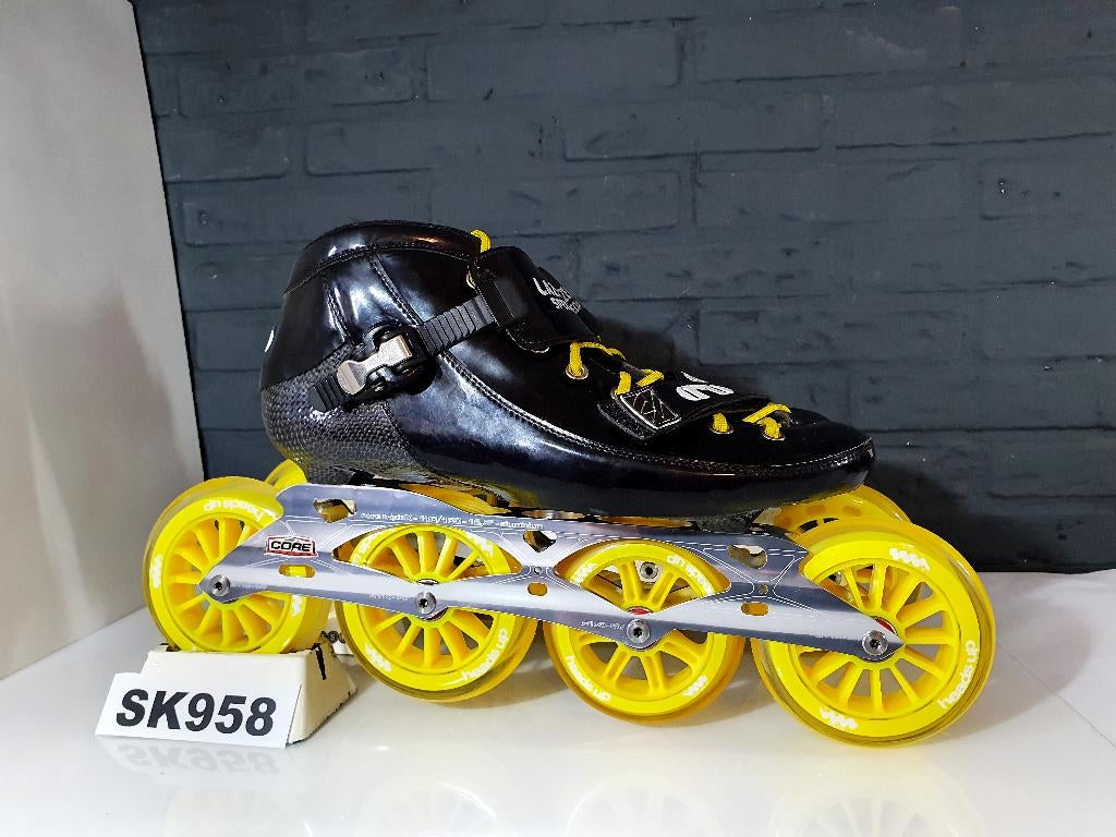 DMB Lazer Special Skates 3x110mm 1x100mm Wielen Maat 46, Sport en Fitness, Skeelers, Verzenden, Nieuw, Kinderen, Inline skates 4 wielen