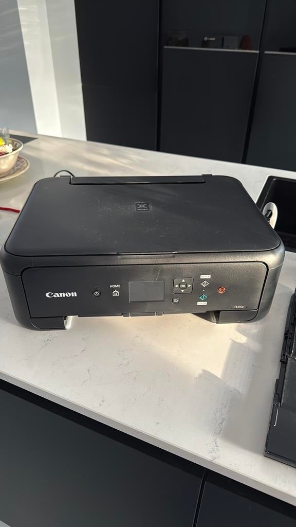 Printer Canon PIXMA TS5150, Computers en Software, Printers, Zo goed als nieuw, All-in-one, Inkjetprinter, Kleur printen, Kopieren