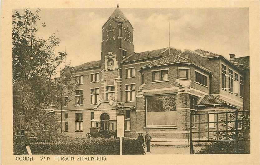 380-790-001 Gouda Van Iterson Ziekenhuis, Verzenden, Voor 1920, Zuid-Holland