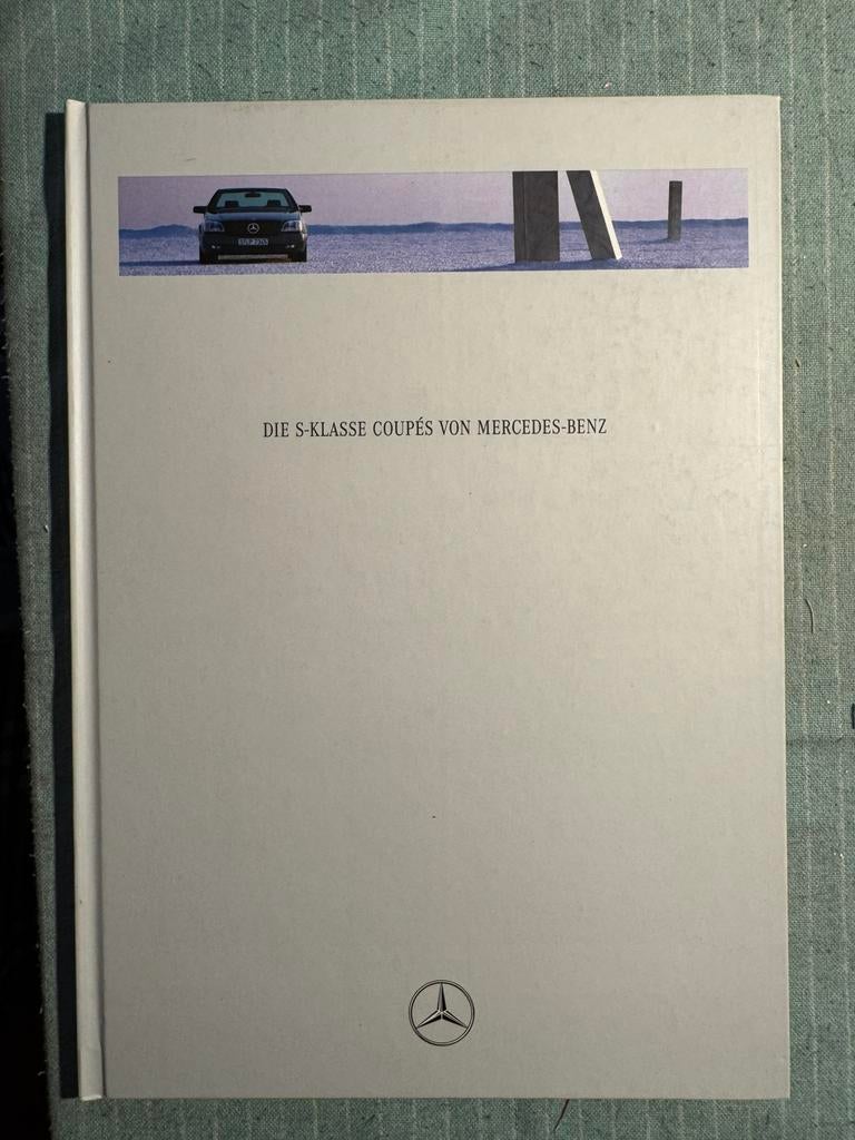 Brochure Mercedes W140 coupé, Boeken, Verzenden, Zo goed als nieuw, Mercedes