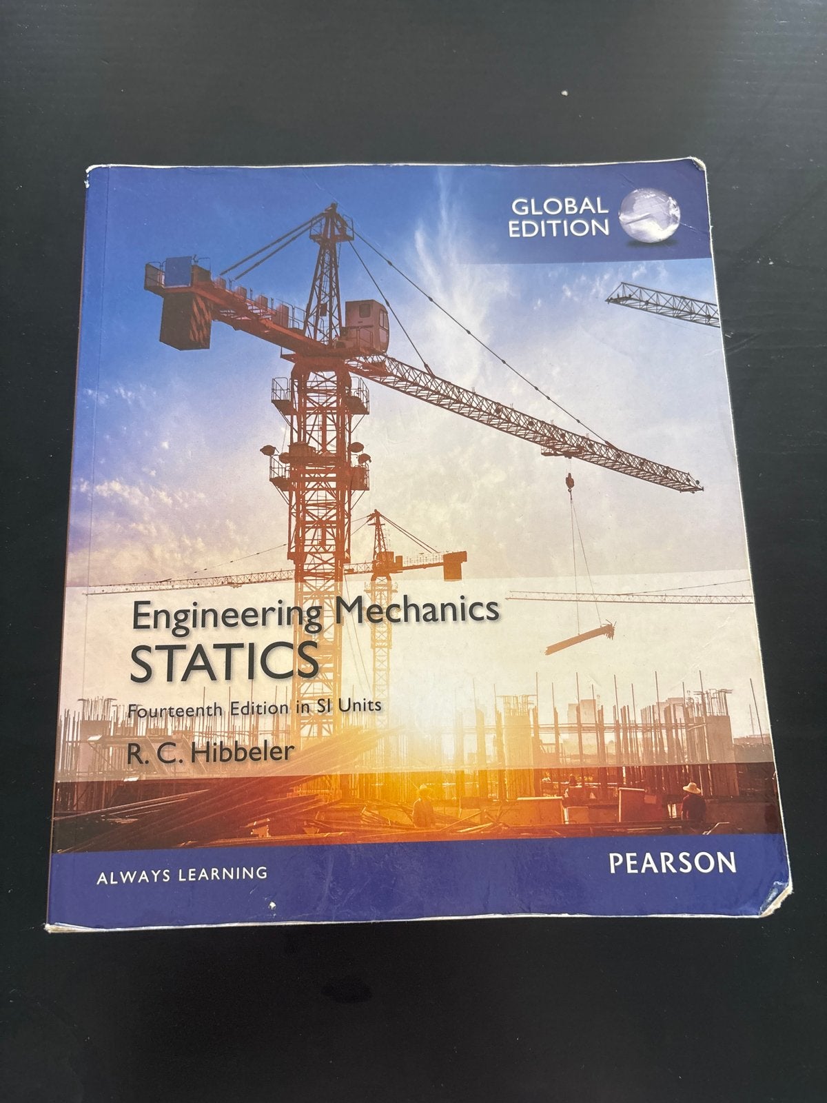Engineering Mechanics Statics - R.C. Hibbeler (14, SI), Ophalen, Beta, Zo goed als nieuw, WO