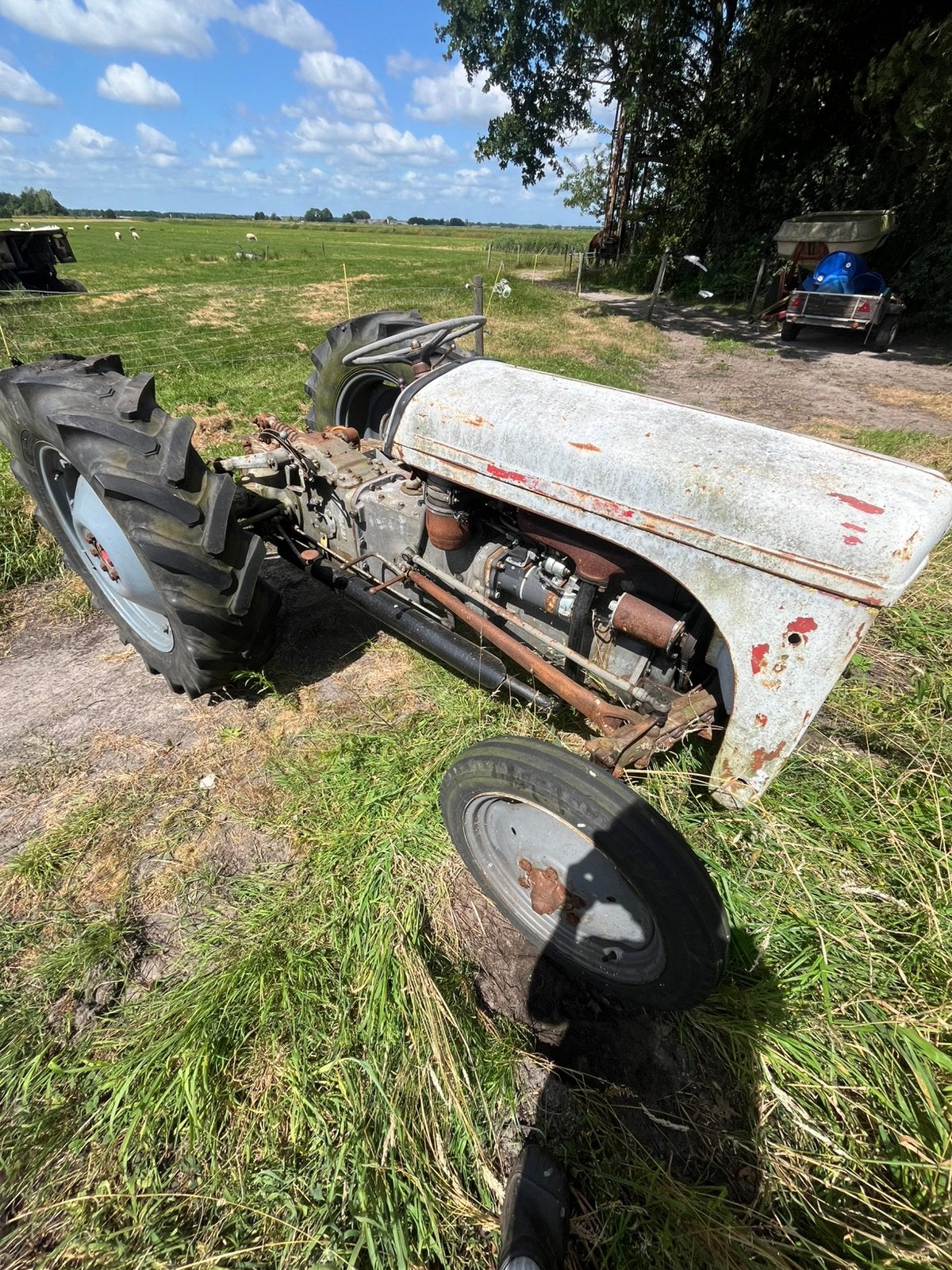 Massey ferguson tef diesel, Ophalen