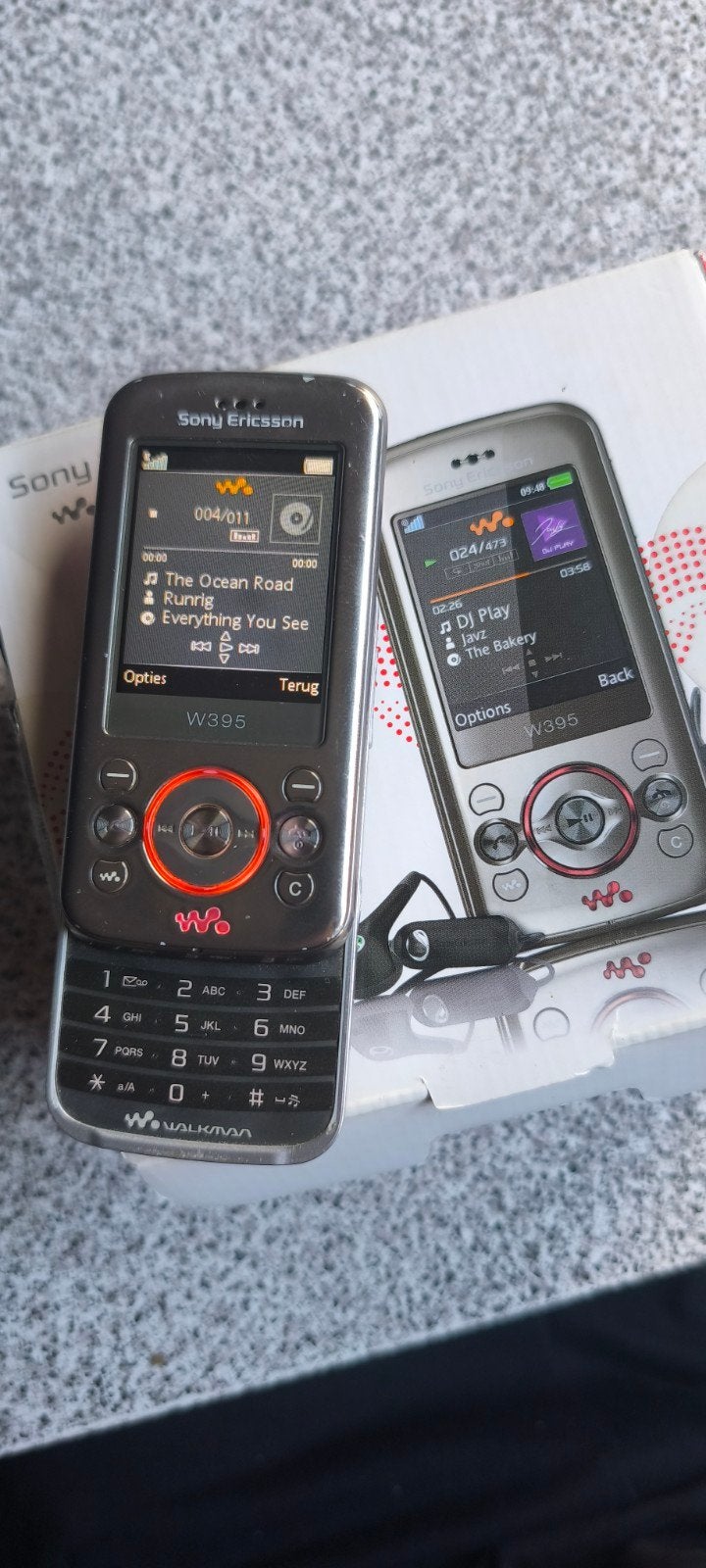 Sony Ericsson W395 Walkman-kit met speakers en accessoires, Gebruikt, Schuifmodel, Overige systemen, Fysiek toetsenbord