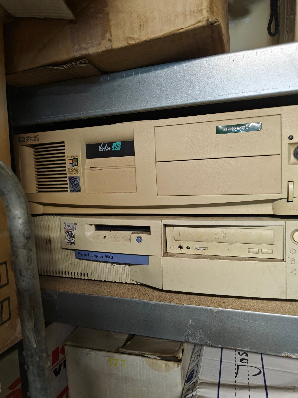 Hp Vectra VE vintage computer, Hp, J, Ophalen of Verzenden, I