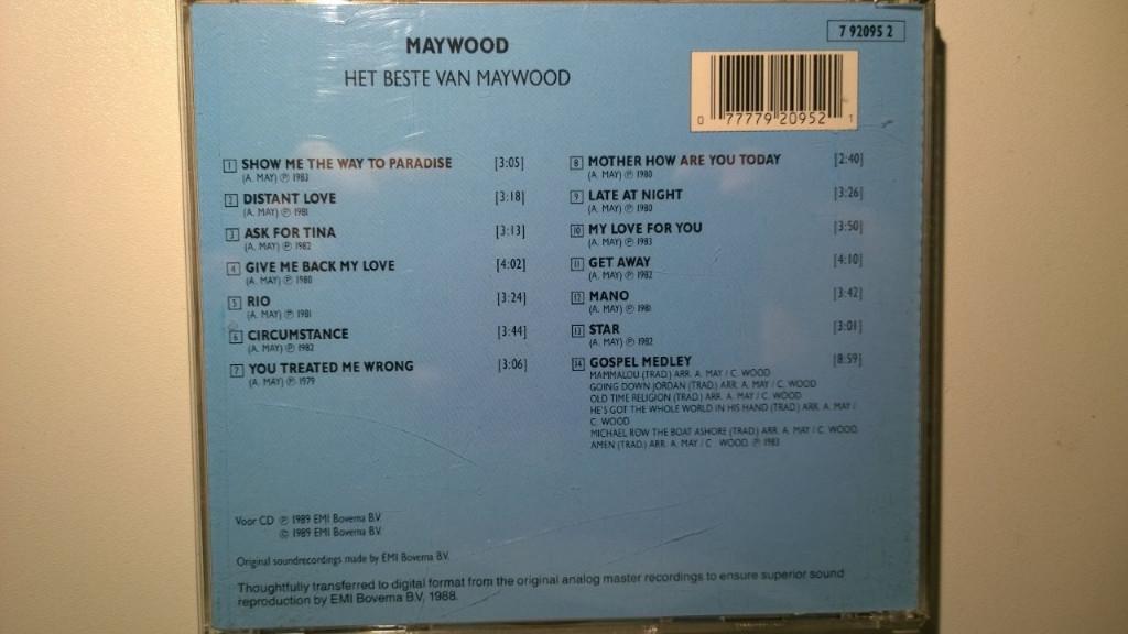 Maywood - Het Beste Van Maywood, Ophalen of Verzenden, Zo goed als nieuw