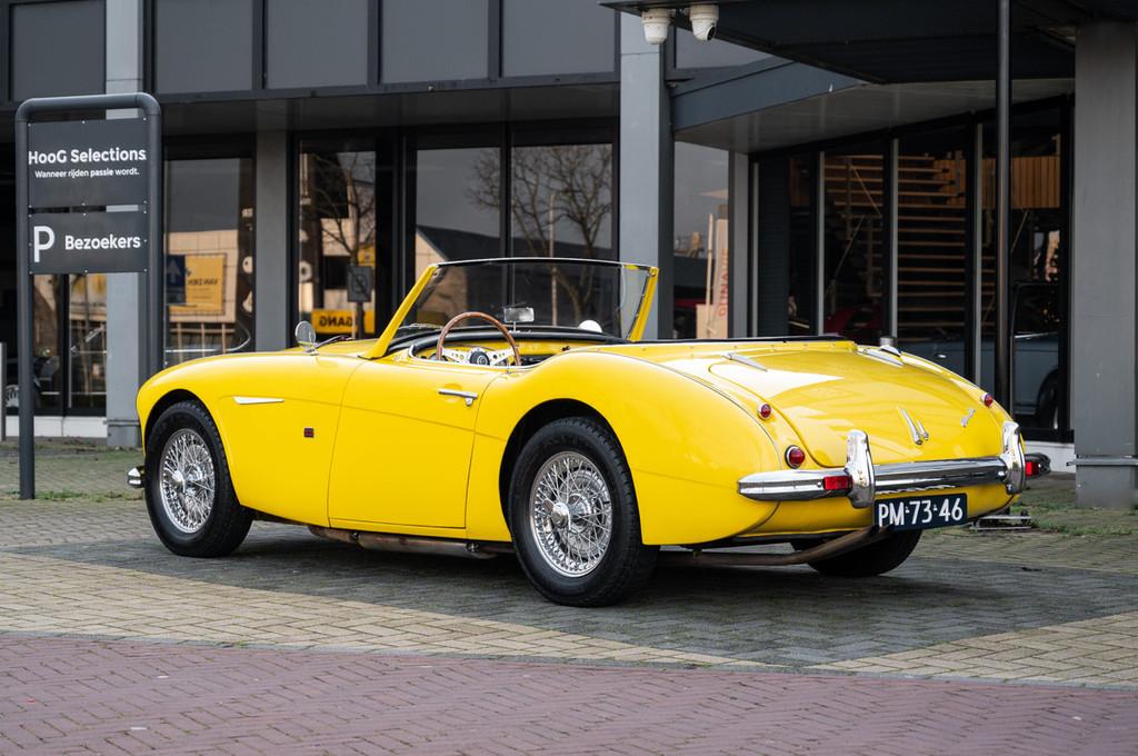 Austin Healey 100 6 (bj 1957), Auto's, Austin, Zwart, Cabriolet, Bedrijf