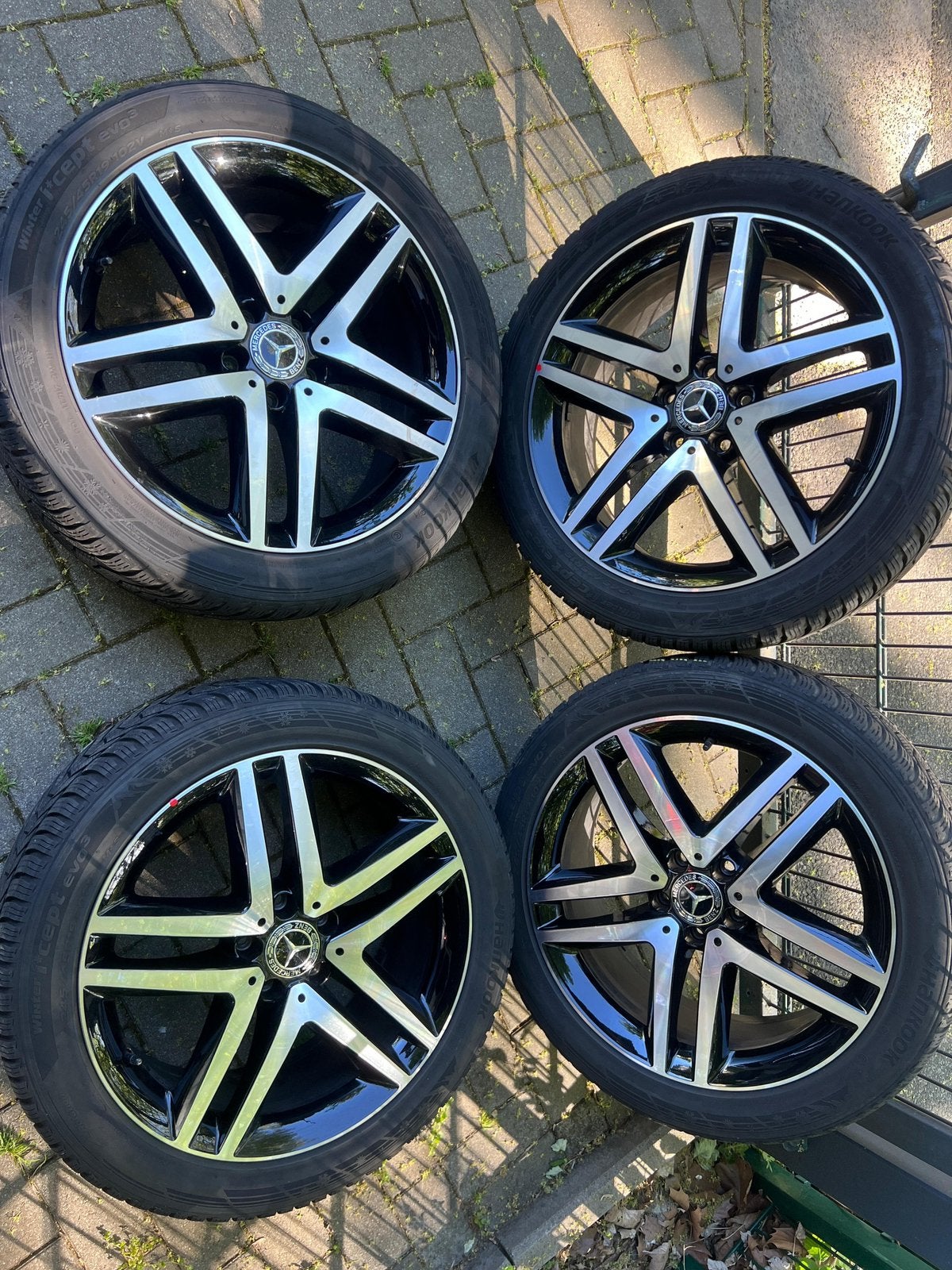Mercedes 19 inch Velgen W447 8x19 ET52 245/45 R19 Vito Viano, Auto-onderdelen, Banden en Velgen, Banden en Velgen, Winterbanden