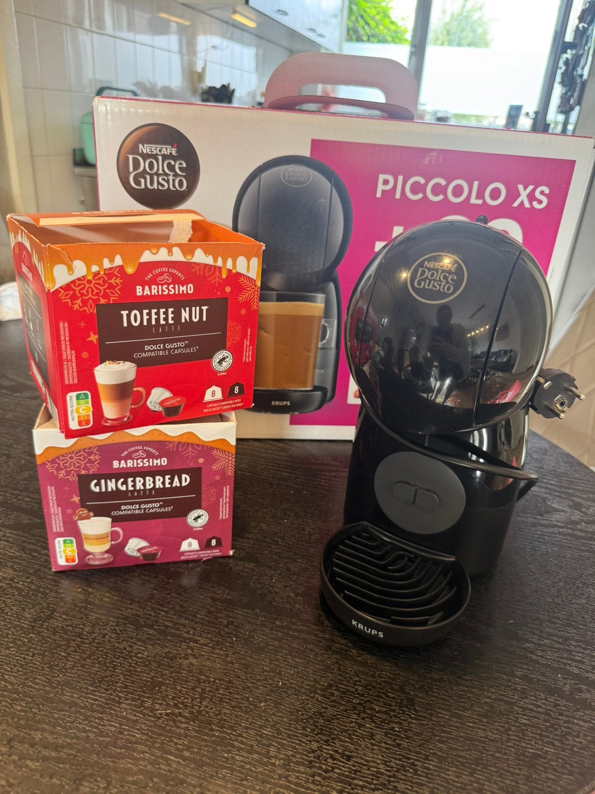 Dolce Gusto Piccolo XS, Ophalen, Zo goed als nieuw, Koffiemachine