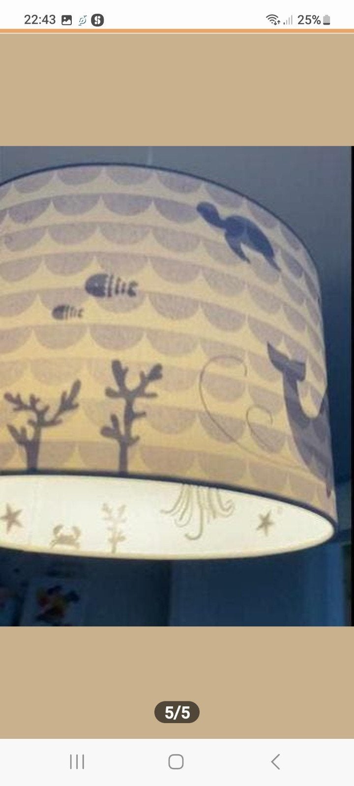 Lamp Little Dutch voor baby/ kinderkamer, Ophalen, Gebruikt, 50 tot 75 cm