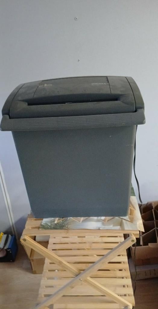 papier versnipperaar, Ophalen, Gebruikt