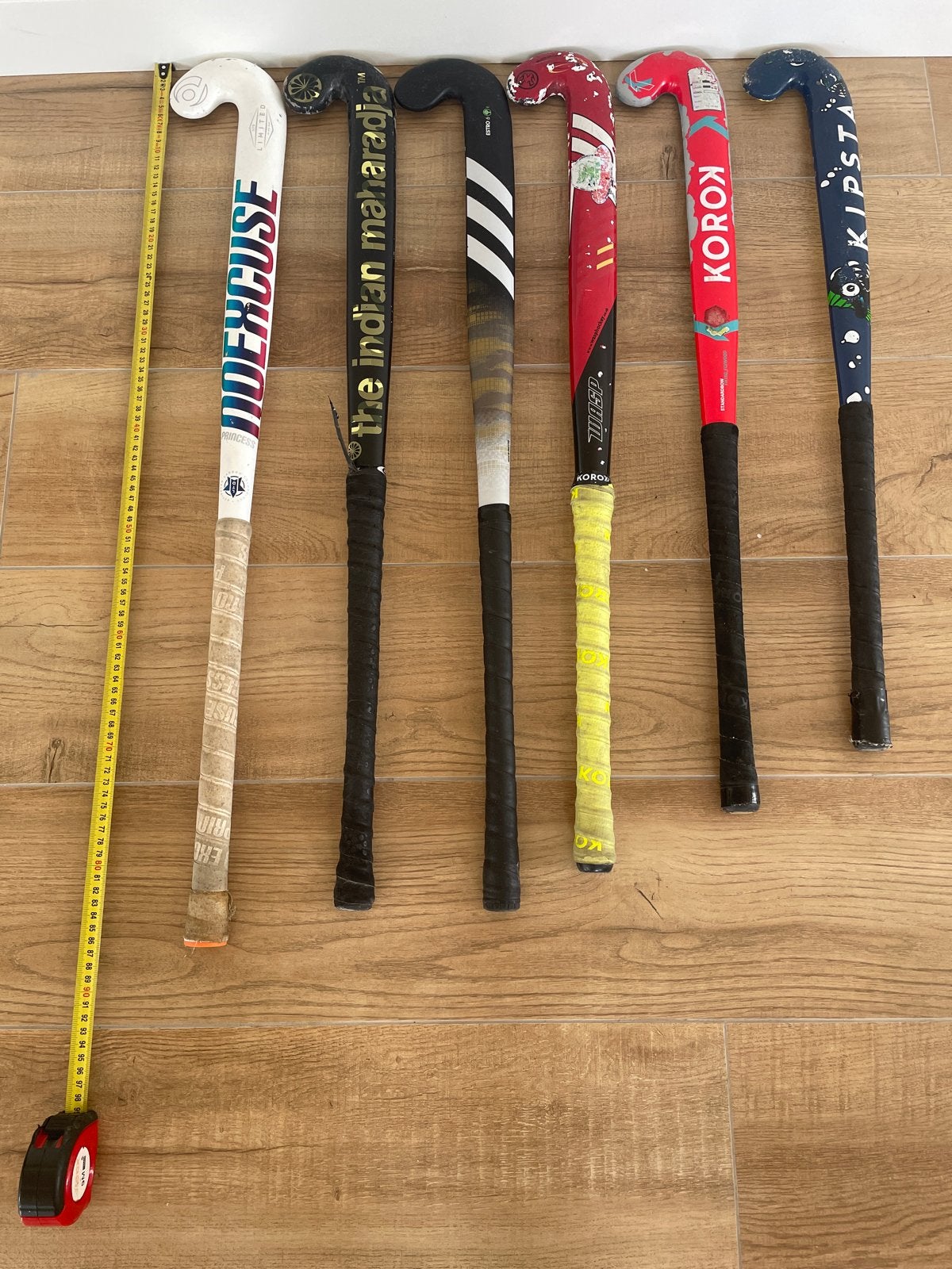 Diverse hockey sticks - Veld en zaal, Ophalen, Gebruikt, Stick