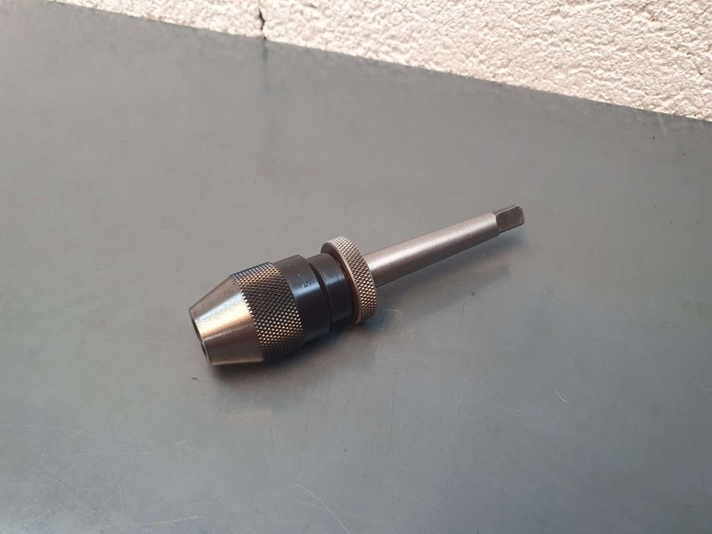 Albrecht boorkop 0-5mm Morse Conus 1 / MK1 / MT1 / MC1, Niet ingevuld, Gebruikt, Overige typen, Niet ingevuld