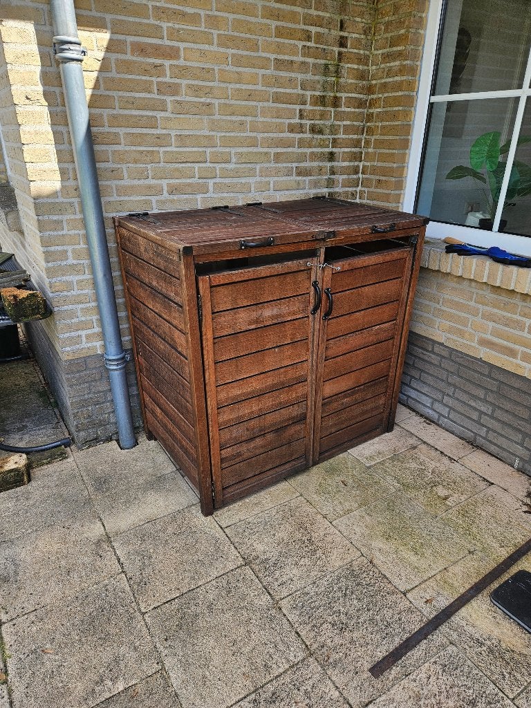 Containerberging, Tuin en Terras, Ophalen, Zo goed als nieuw, Hout, Overige typen