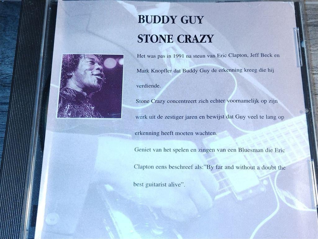 Buddy Guy - Stone Crazy, Cd's en Dvd's, Cd's | Jazz en Blues, Zo goed als nieuw, Jazz, 1980 tot heden, Ophalen of Verzenden