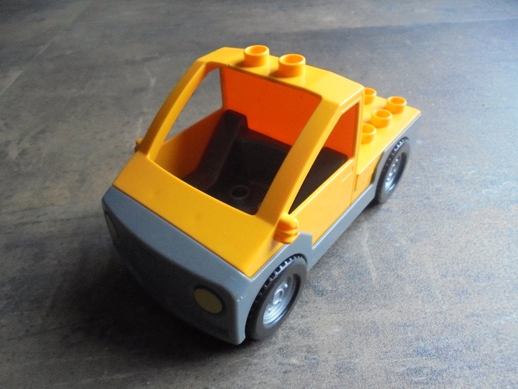 Lego Duplo Truck Pickup Flatbed (zie foto's) 2, Ophalen of Verzenden, Gebruikt, Losse stenen, Duplo