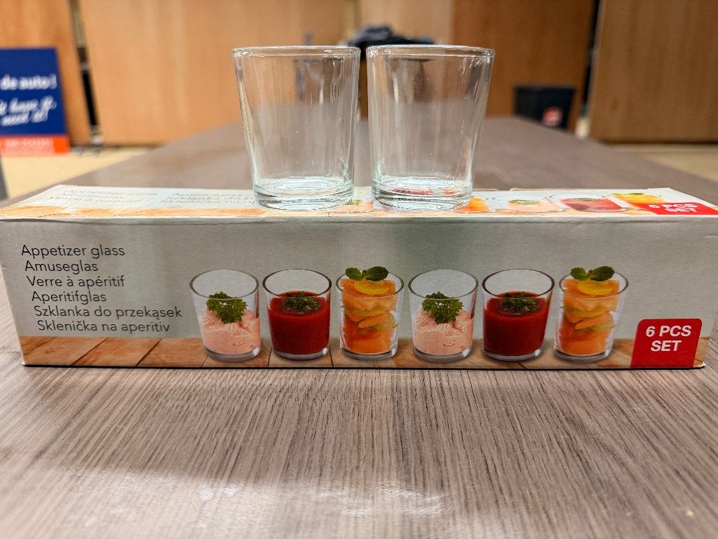 Amuseglaasjes 119 stuks, Ophalen, Zo goed als nieuw, Overige typen