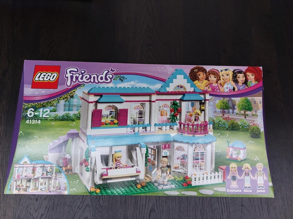 41314 Lego friends Stephanies huis, Lego, Friends, Ophalen of Verzenden, Zo goed als nieuw