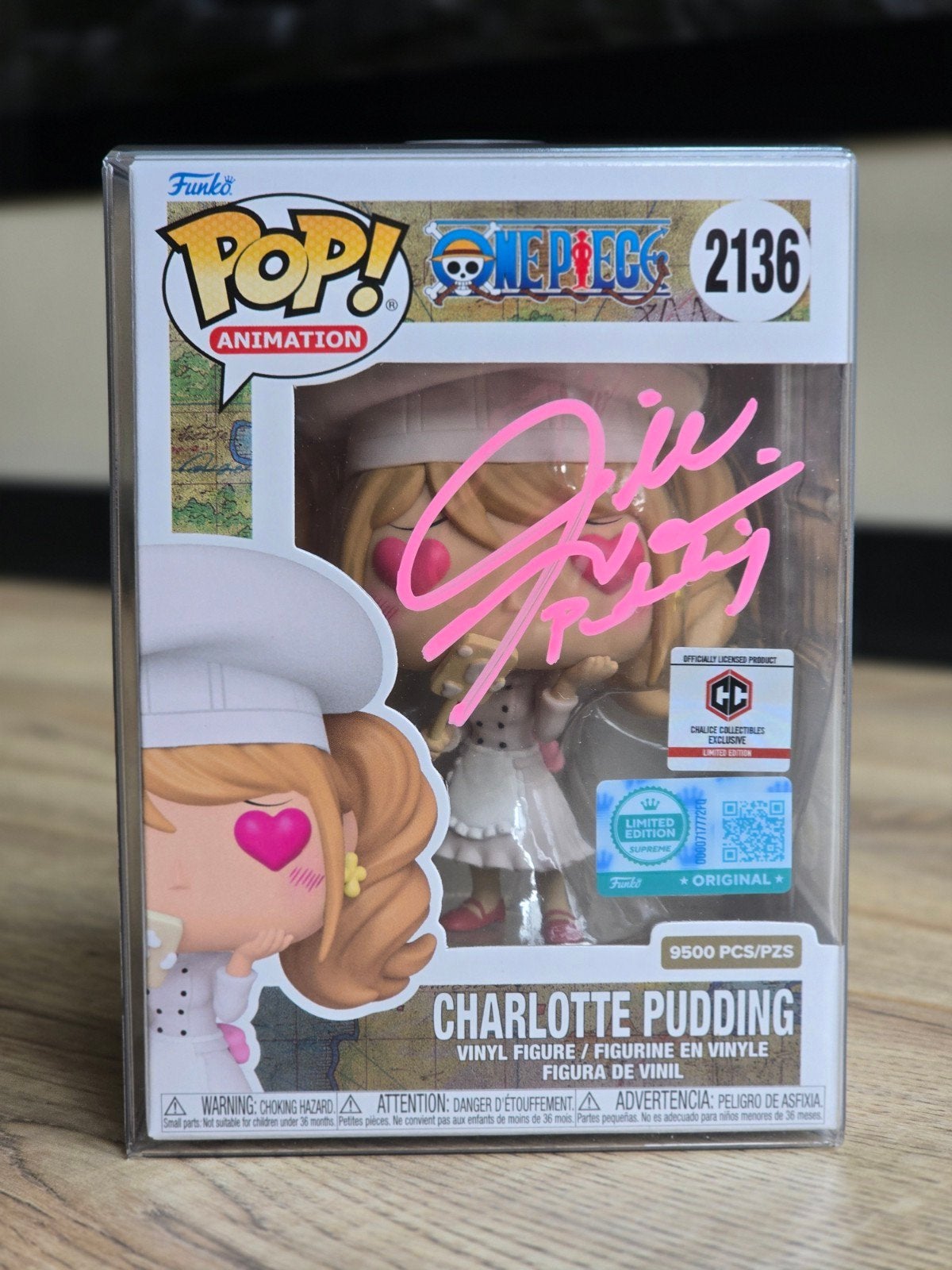 Funko pop Signed Charlotte Pudding, Verzamelen, Ophalen of Verzenden