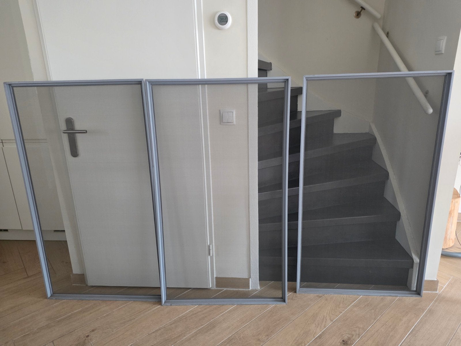Inzetraamhorren | hor | 3 stuks, Doe-het-zelf en Verbouw, Ophalen, Kunststof, 80 tot 100 cm, Hordeur