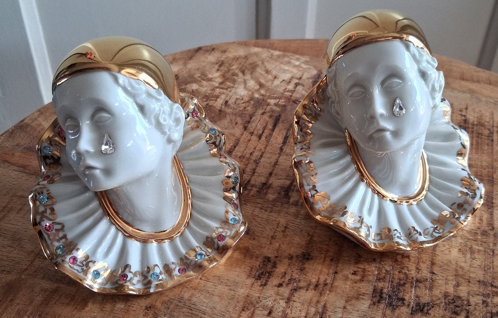 Capodimonte pierrot, Antiek en Kunst, Ophalen