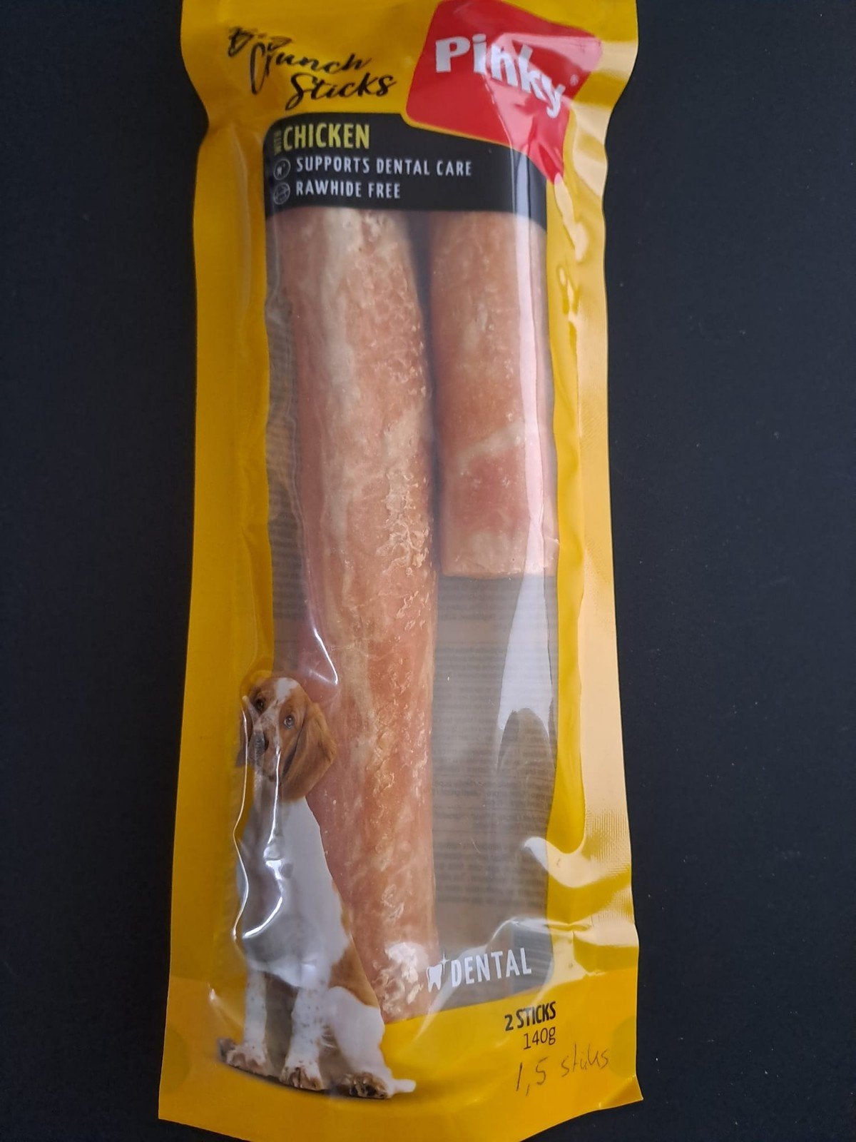 big crunch chicken stick dental hond MOET WEG!!, Ophalen, Hond