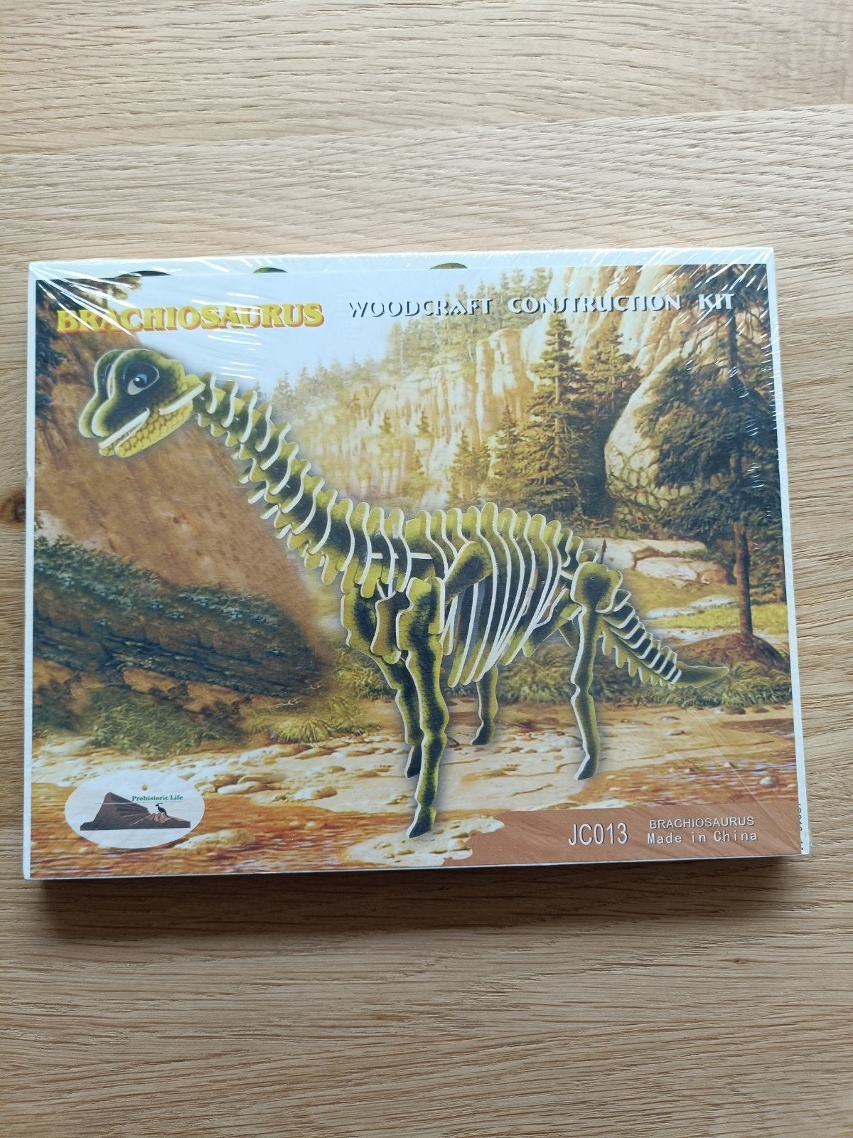 Brachiosaurus Bouwpakket - Houten 3D Puzzel, Ophalen of Verzenden, Nieuw, Bouwen