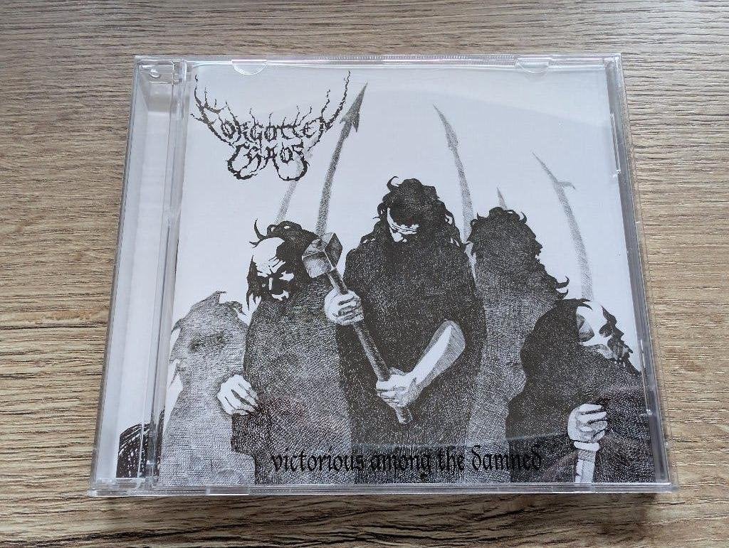 Forgotten Chaos - Victorious Among the Damned CD, Gebruikt, Ophalen of Verzenden, Black metal, Album