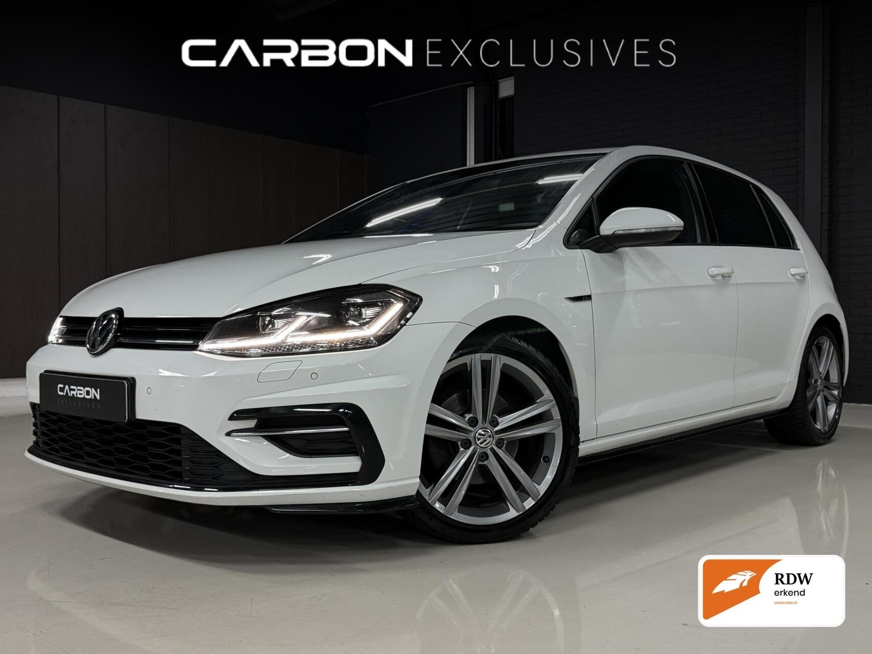 Volkswagen Golf 1.4 TSI 2x R-Line|Dyn|Virtual|Carplay|Camera, Gebruikt, Euro 6, 4 cilinders, Wit