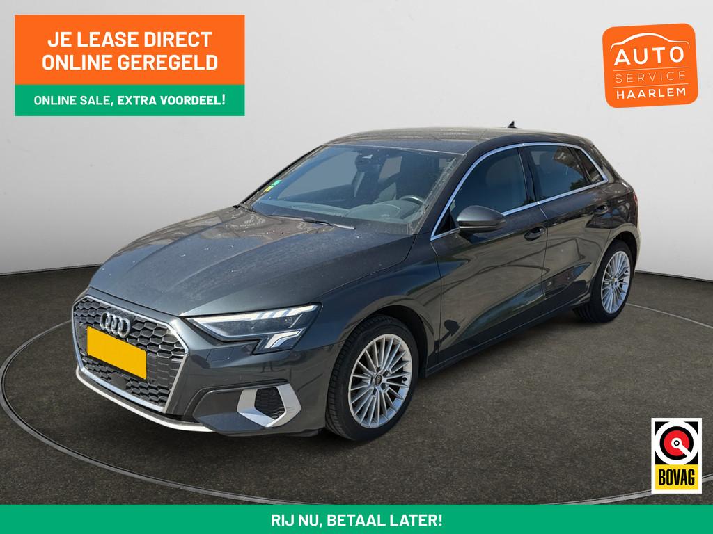 Audi A3 Sportback 30 TFSI Business edition Carplay, Android, Auto's, Stof, Gebruikt, Met garantie (alle), 23 km/l