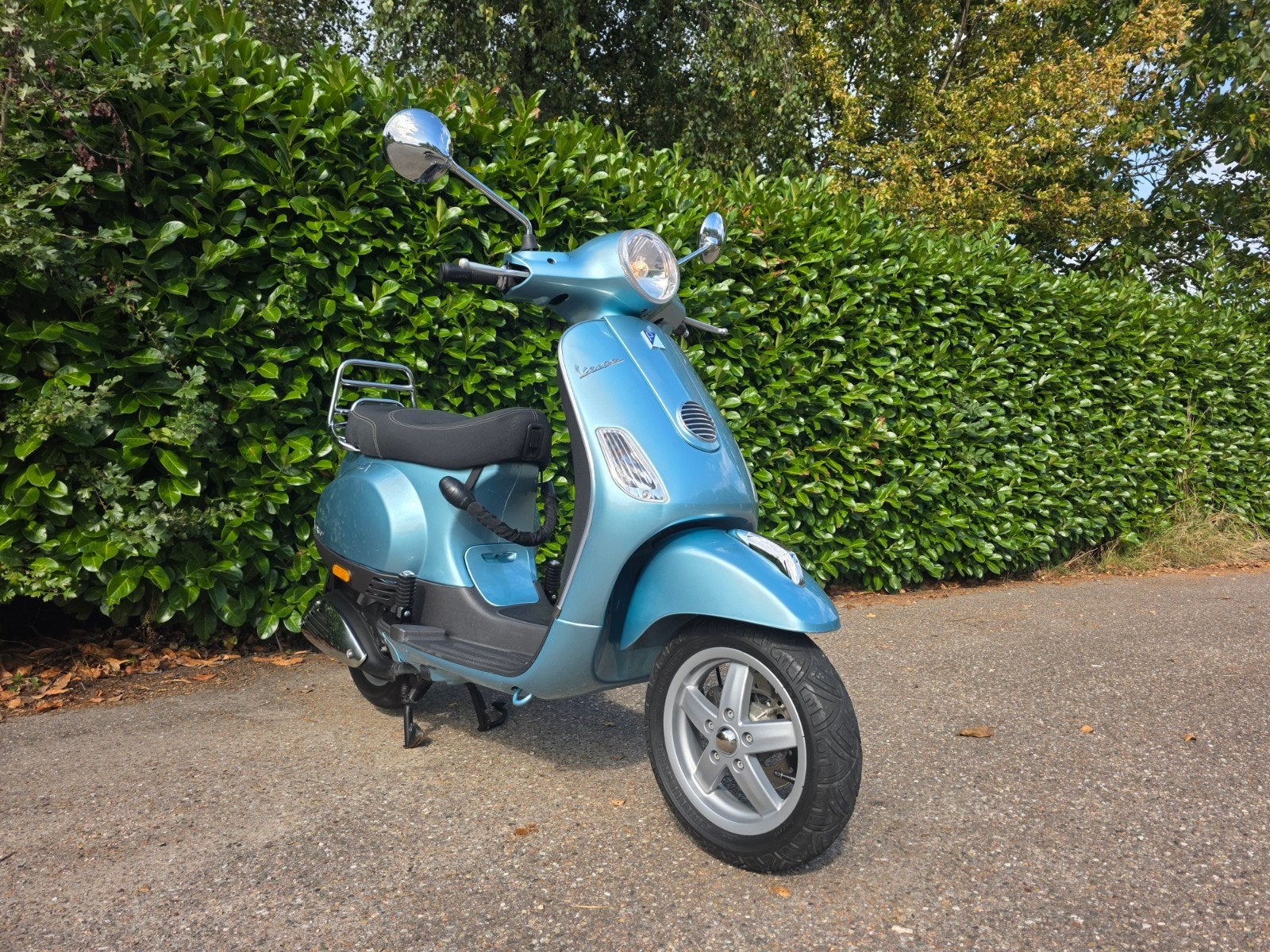 Piaggio Vespa LX 50 4T INCL WINDSCHERM | Celeste blauw, Ophalen, Gebruikt, Benzine, 50 cc