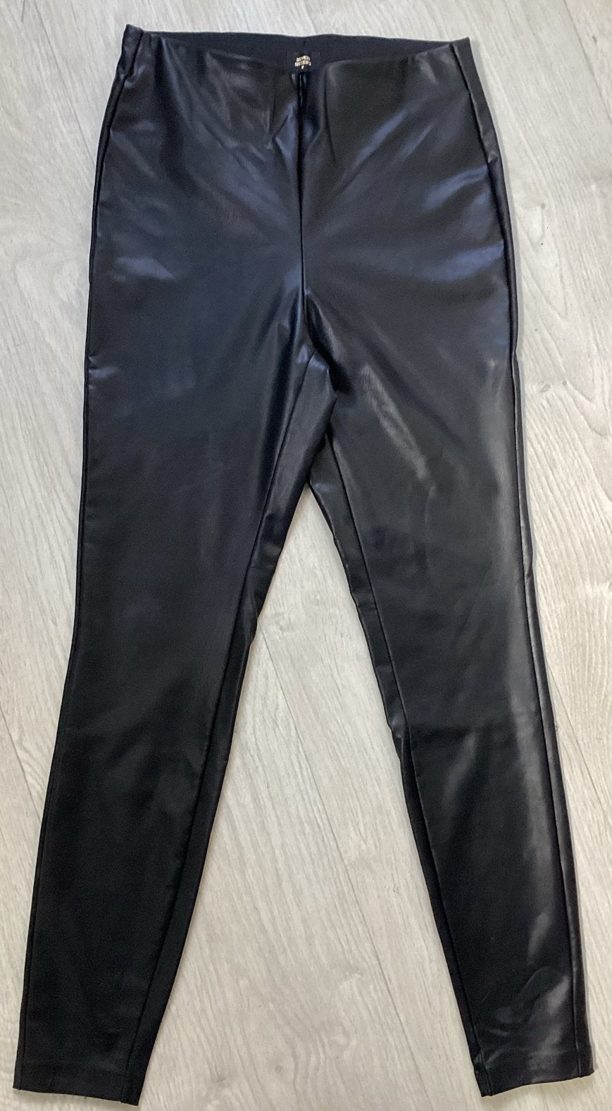 Seven Sisters Zwarte broek/ Leren Legging Maat M, Kleding | Dames, Maat 38/40 (M), Seven Sisters, Zwart, Ophalen of Verzenden