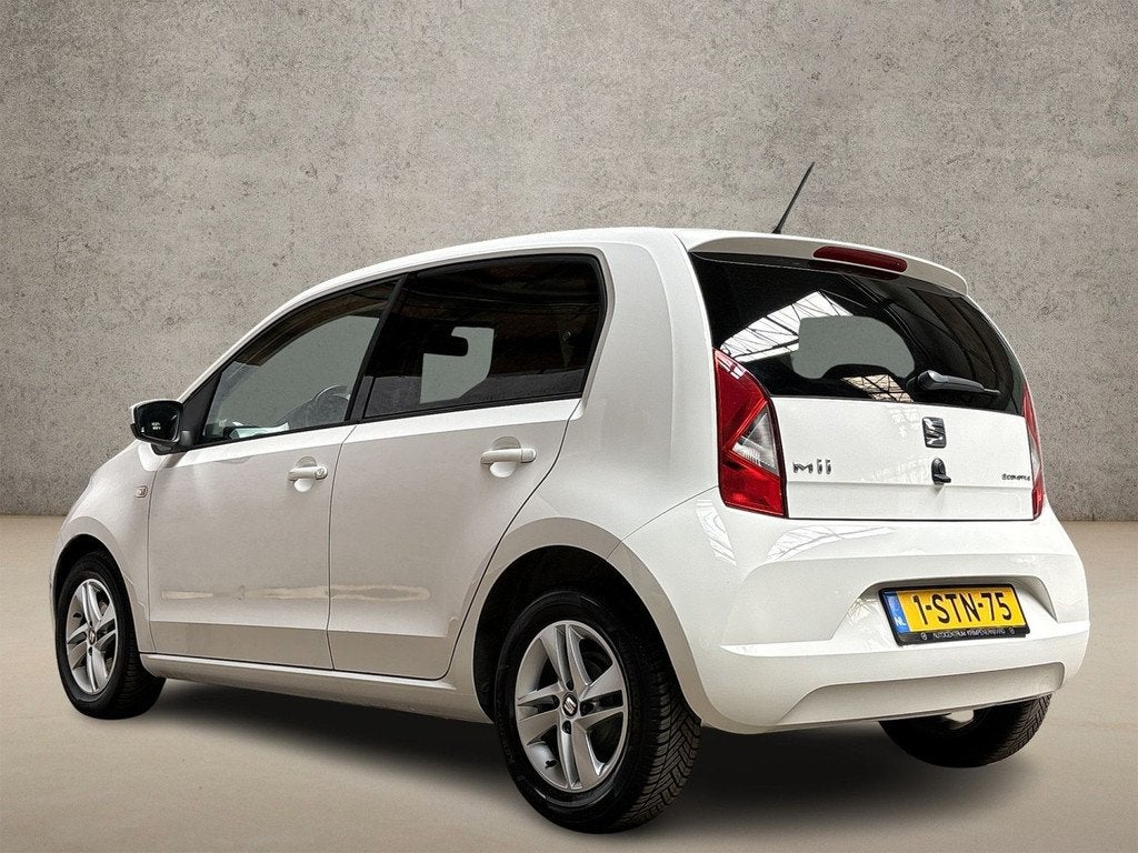 SEAT Mii 1.0 Sport (5 DEURS, AIRCO, LM VELGEN, SPORTSTOELEN,, Auto's, Seat, Voorwielaandrijving, Stof, Gebruikt, Zwart
