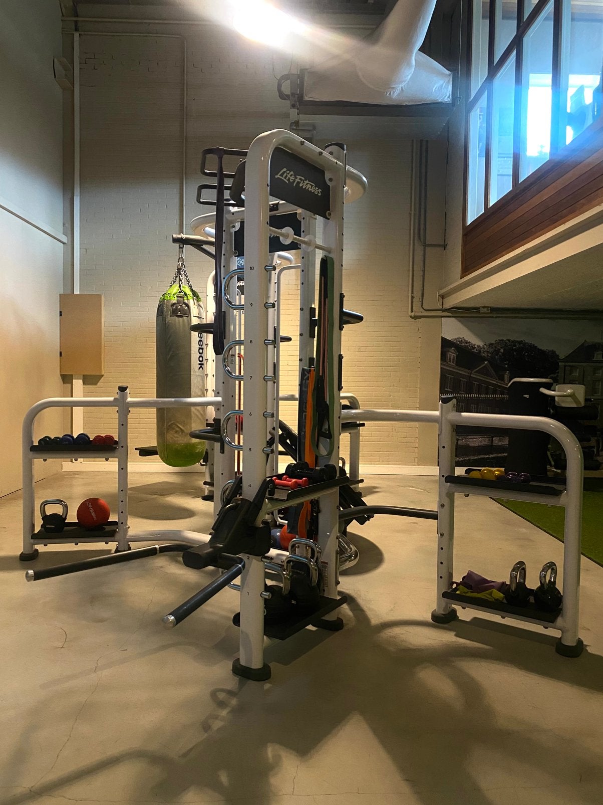 Te koop: Lifefitness Synrgy 360S, wit, Ophalen, Gebruikt, Overige typen
