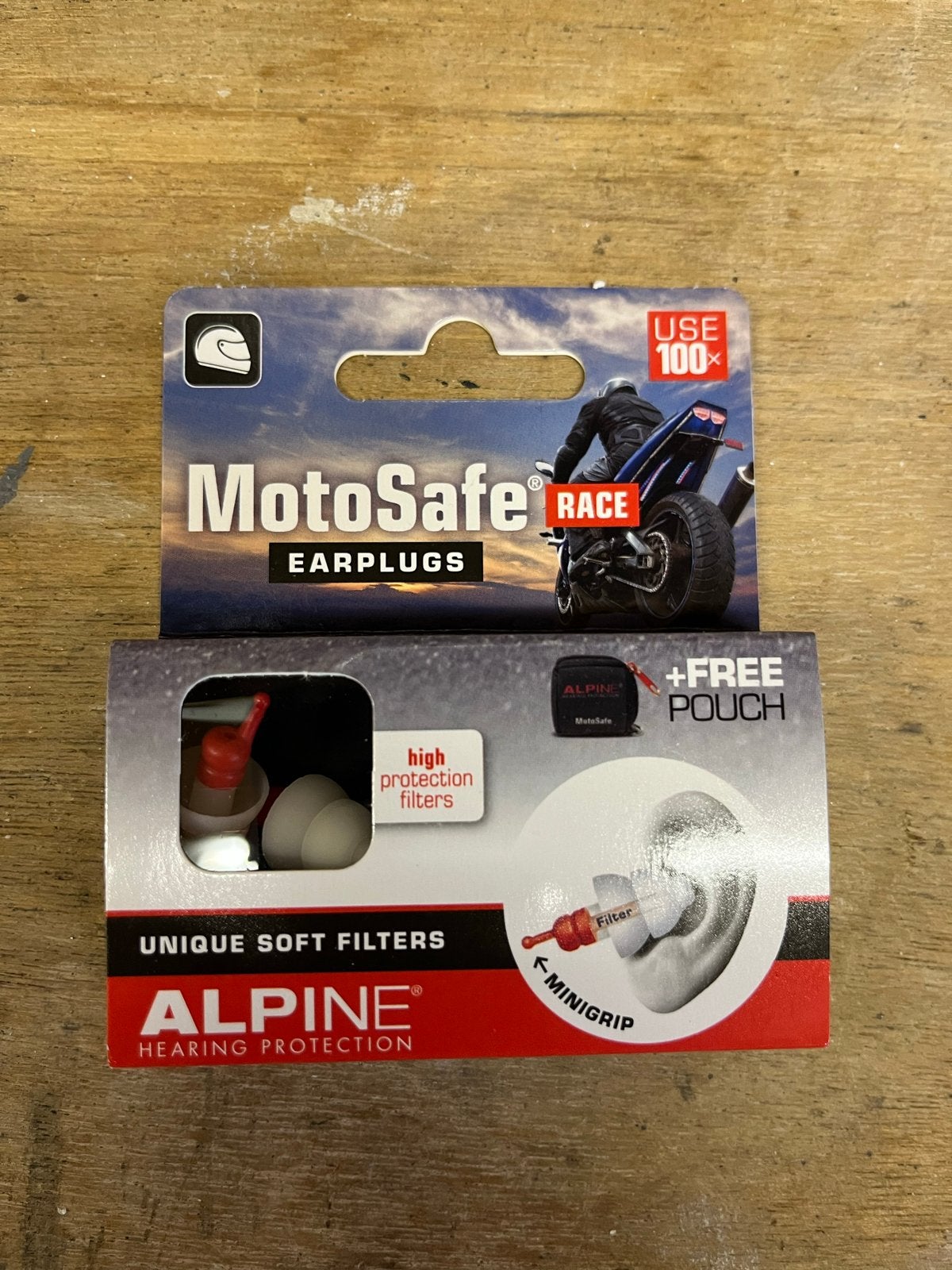 Alpine MotoSafe Race Oordopjes - Nieuw in verpakking, Ophalen, Nieuw