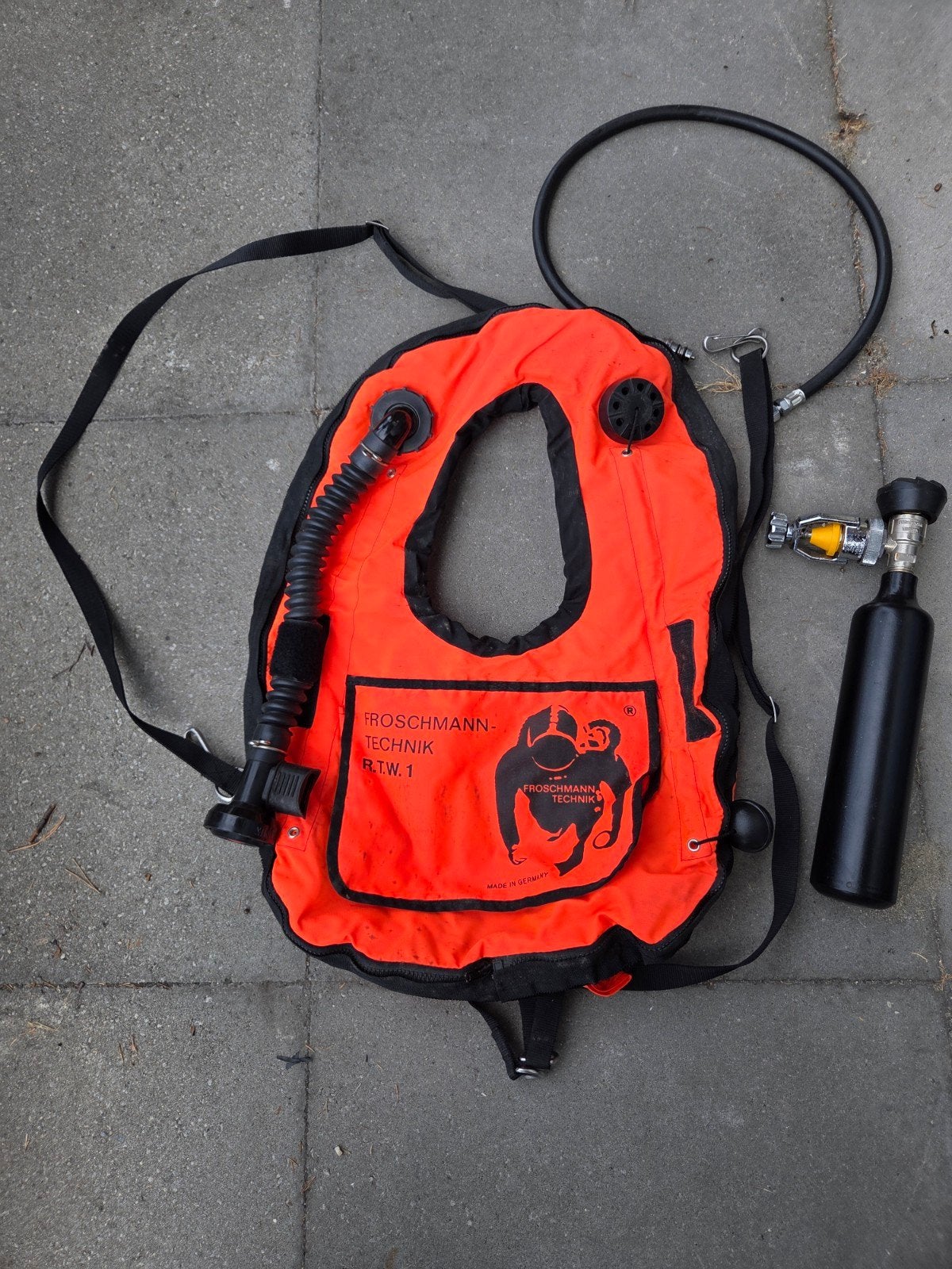 Froschmann Technik Trimvest/Wing - Duikvest, Watersport en Boten, Duiken, Ophalen, Gebruikt, Trimvest of Wing