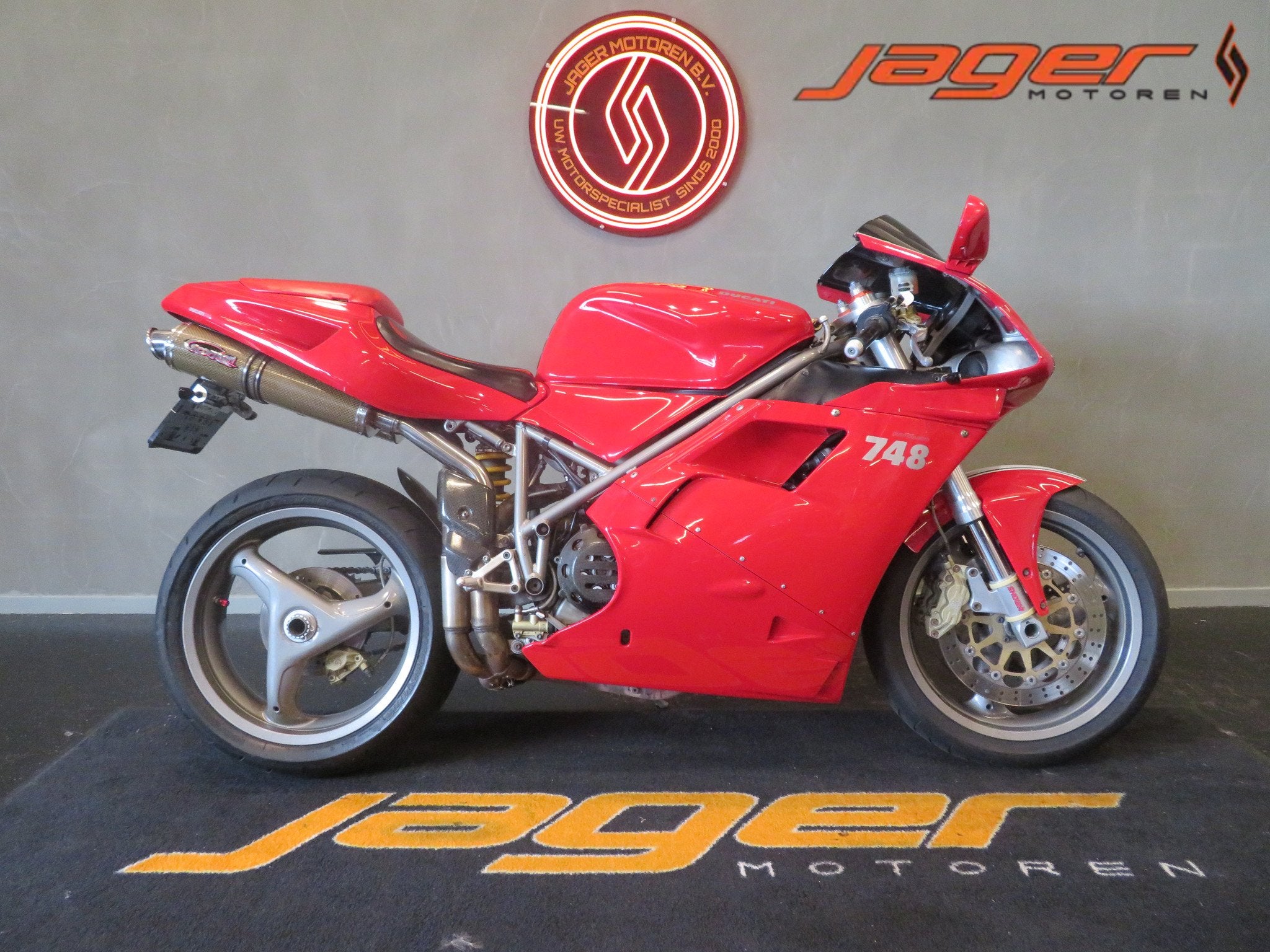 Ducati 748 PERFECTE STAAT! SCORPION (bj 2001), Bedrijf, Super Sport