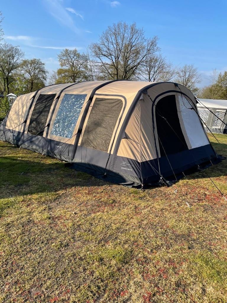 Bardani Airspace 430 TC opblaastent + Anssem GT750 aanhanger, Caravans en Kamperen, Ophalen, Zo goed als nieuw, Meer dan 6