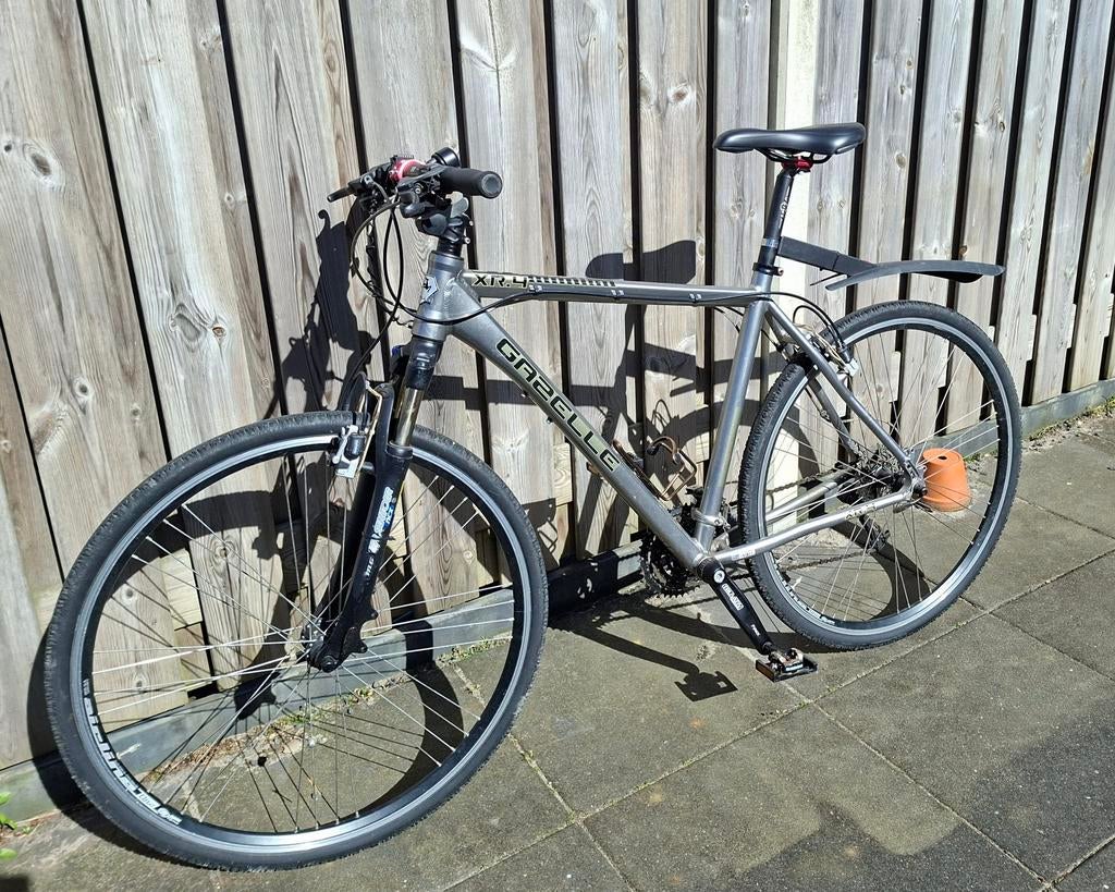 Gazelle XR4 streetmountainbike 53inch, Ophalen, Gebruikt, Vering, 49 tot 53 cm