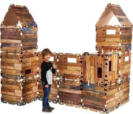 Grote bouwplaten van karton voor kinderen - Speelhuis, Ophalen, Gebruikt, Overige merken