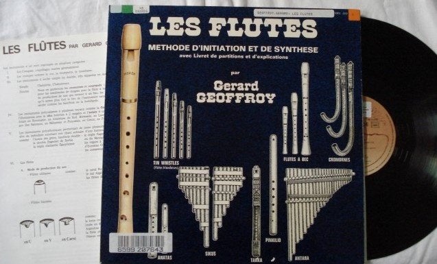 Gerard Geoffroy - Les flutes, LP, Gebruikt, Ophalen of Verzenden, Inclusief boekje