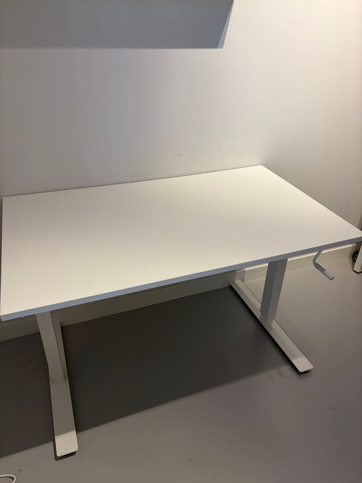IKEA SKARSTA Zit/Sta Bureau 120x70cm, Ophalen, Zit-sta bureau, Gebruikt, Spaanplaat of MDF