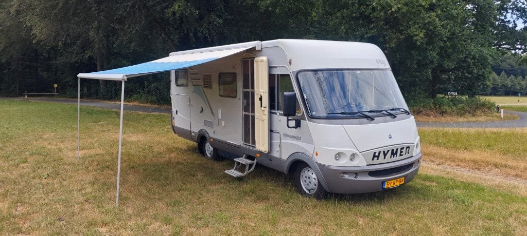 Hymer B 644  zeer ruime 2 persoons Integraal camper, 2005, Integraal, Ringverwarming, Fiat, Gaslek-detector