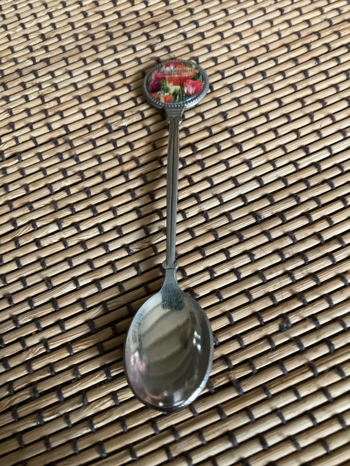 Vintage souvenir lepel Keukenhof, Verzamelen, Ophalen of Verzenden, Gebruikt, Gebruiksvoorwerp
