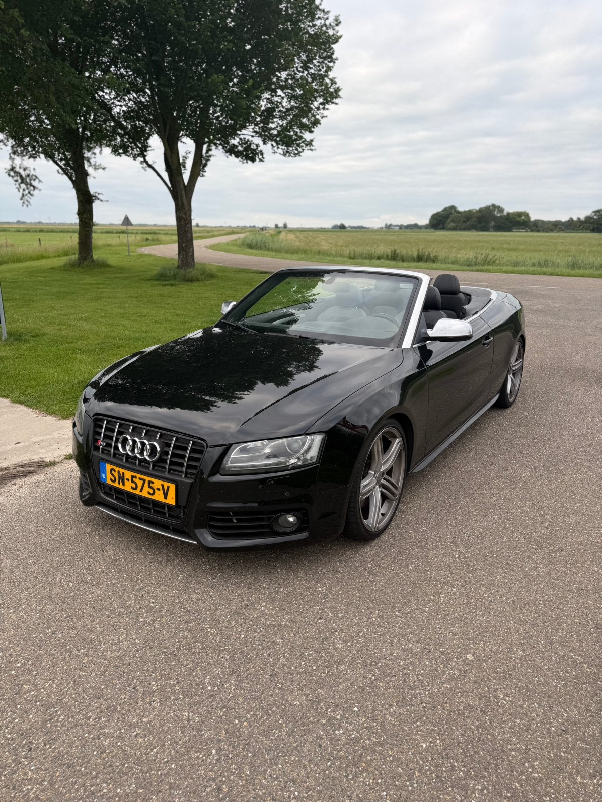 Audi S5 3.0 Tfsi 245KW Cabrio Quat. S-tr 2010 Zwart, Auto's, Audi, Particulier, S5, 4x4, ABS, Achteruitrijcamera, Adaptieve lichten