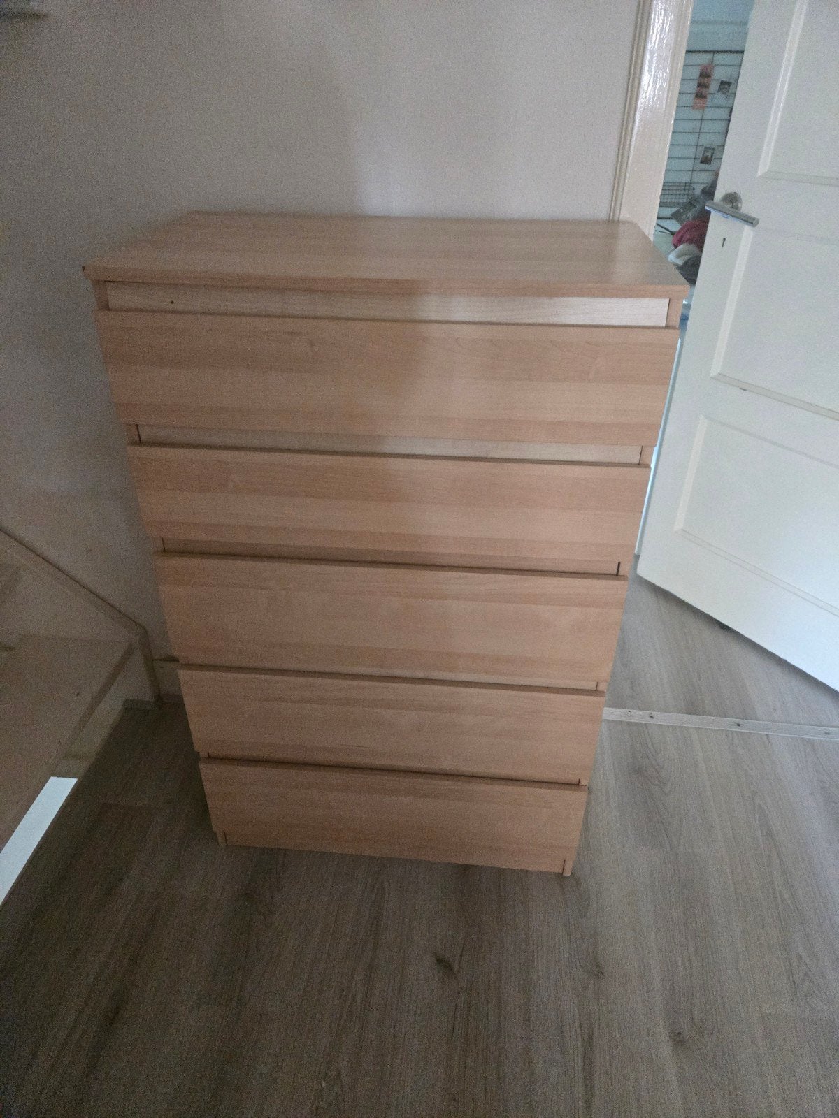 IKEA ladekast met 5 laden - zo goed als nieuw, Ophalen, 100 tot 150 cm, 50 tot 100 cm, Zo goed als nieuw
