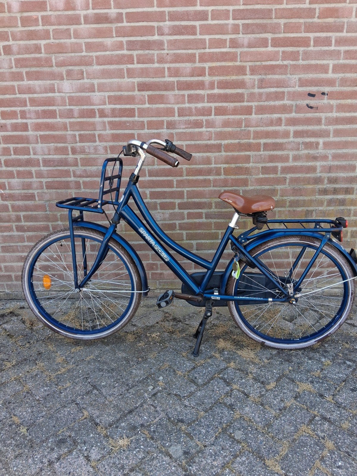 Sparta Pick-Up transportfiets - Blauw, Terugtraprem, Sparta, Gebruikt, Versnellingen