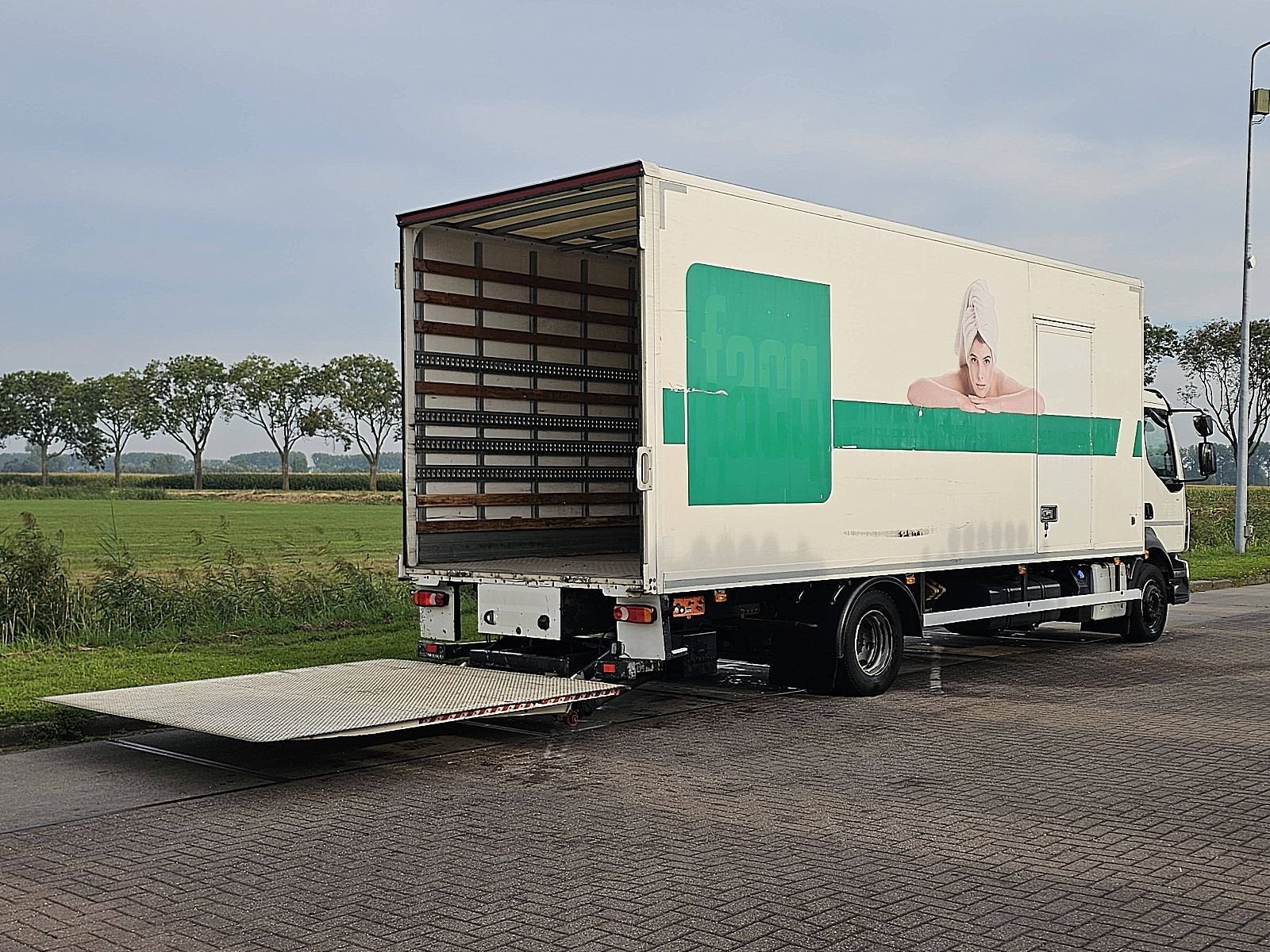 VOLVO FL 250.12, Automaat, Euro 6, Wit, Diesel